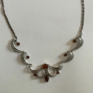 Antique 1940s Baltic Amber Choker